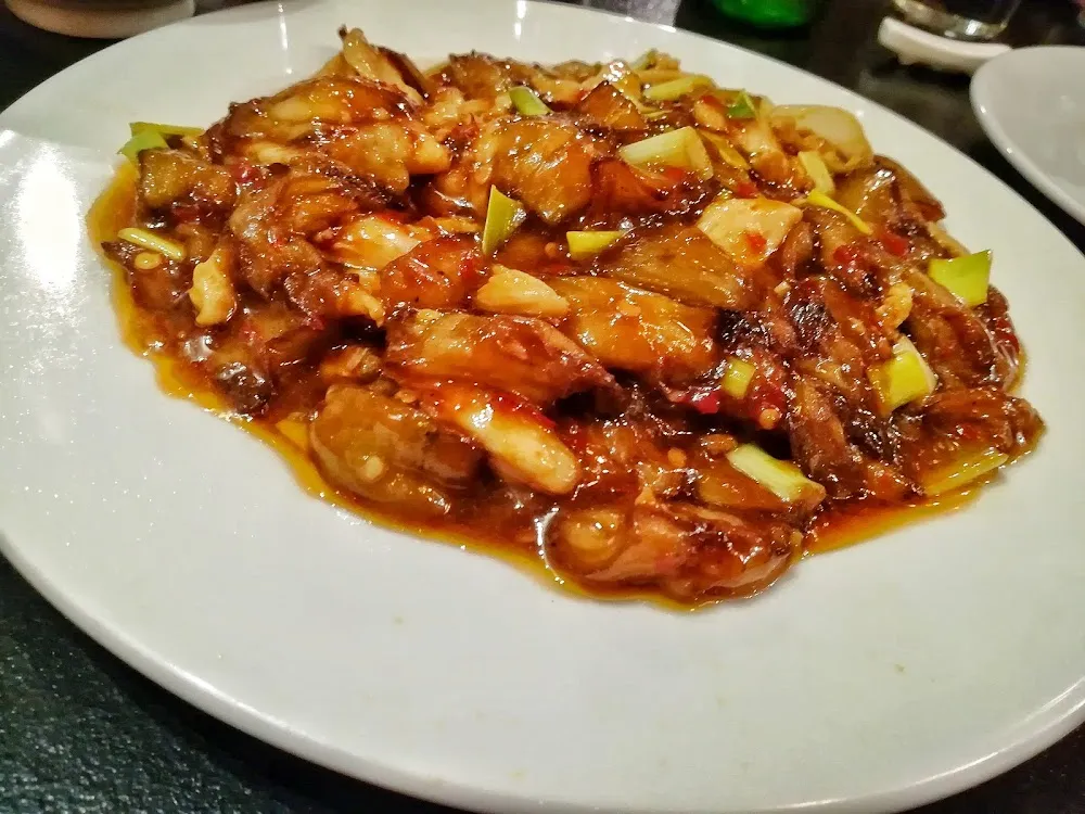 Aubergines Sautées Aux Piments